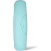 RADIUS Toothbrush Big Brush with Replaceable Brush Head BPA Free ADA Accepted – Left Hand – Purple Brush with Purple Case(Pastel Mint)