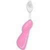 RADIUS Toothbrush Big Brush with Replaceable Brush Head BPA Free ADA Accepted – Left Hand – Purple Brush with Purple Case(Pastel Pink)