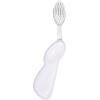 RADIUS Toothbrush Big Brush with Replaceable Brush Head BPA Free ADA Accepted – Left Hand – Purple Brush with Purple Case(Pastel White)