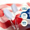RADIUS Toothbrush Replacement Brush Heads 2-Count Improve Gum Health & Reduce Gum Issues – Medium – Pack of 6