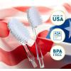 RADIUS Toothbrush Replacement Brush Heads 2-Count Improve Gum Health & Reduce Gum Issues – Super Soft – Pack of 6(1 Count (Pack of 6))