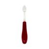 RADIUS Tour Travel Brush & Case with Replaceable Brush Head ADA Accepted Toothbrush Improve Gum Health – Blue Smoke Green – Pack of 3(Red)