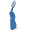 Radius Toothbrush Flex Brush BPA Free & ADA Accepted Designed to Improve Gum Health & Reduce Gum Issues – Right Hand – Lime White – Pack of 1(Blue/White)