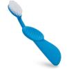 Radius Toothbrush Flex Brush BPA Free & ADA Accepted Designed to Improve Gum Health & Reduce Gum Issues – Right Hand – Lime White – Pack of 1(Blue/White)