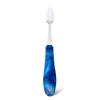RADIUS Tour Travel Brush & Case with Replaceable Brush Head ADA Accepted Toothbrush Improve Gum Health – Blue Smoke Green – Pack of 3(Blue Camo)