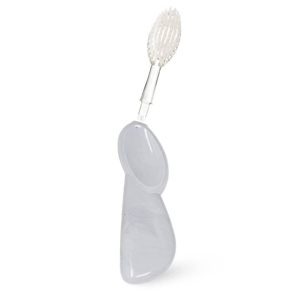 image:imageRADIUS Big Brush with Replaceable Head BPA Free amp ADA Accepted Toothbrush Designed to Improve Gum Health amp Reduce Gum Issues Right Hand Assorted Pack of 6GoldMarbleIce