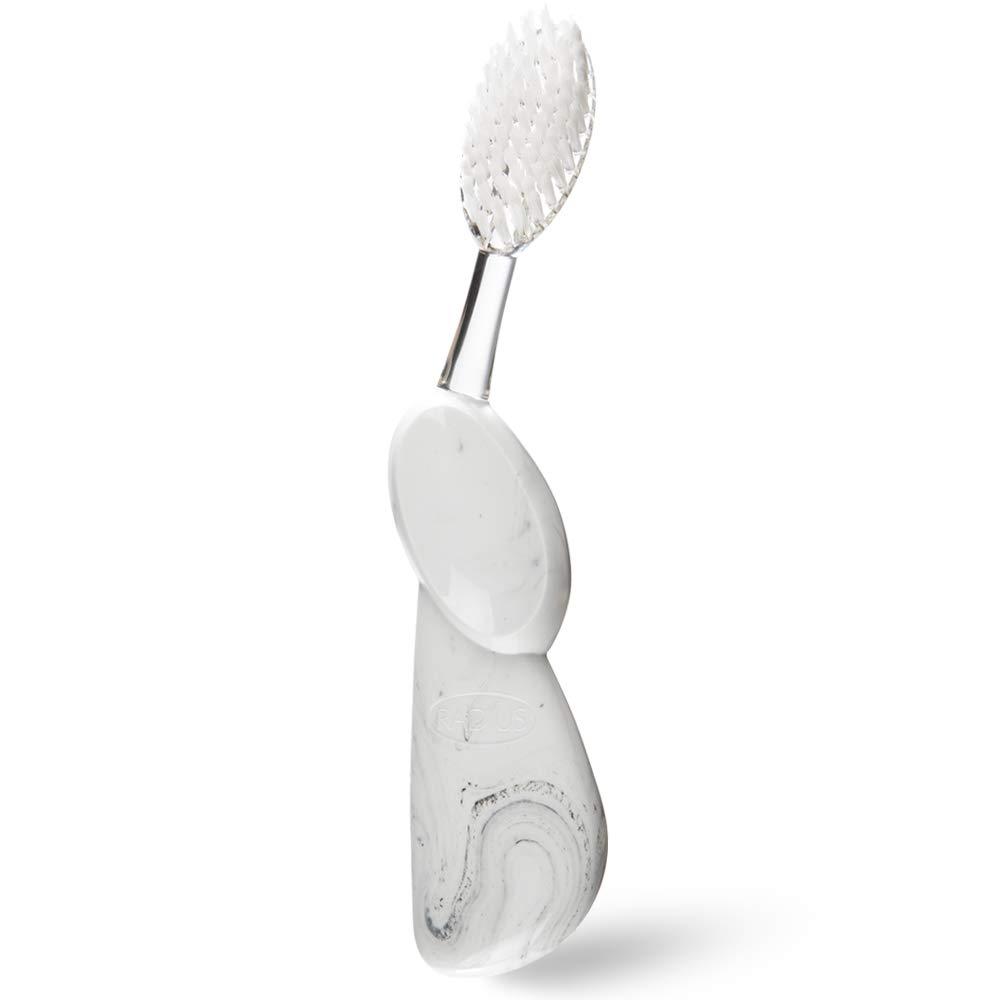 image:imageRADIUS Big Brush with Replaceable Head BPA Free amp ADA Accepted Toothbrush Designed to Improve Gum Health amp Reduce Gum Issues Right Hand Assorted Pack of 6Marble