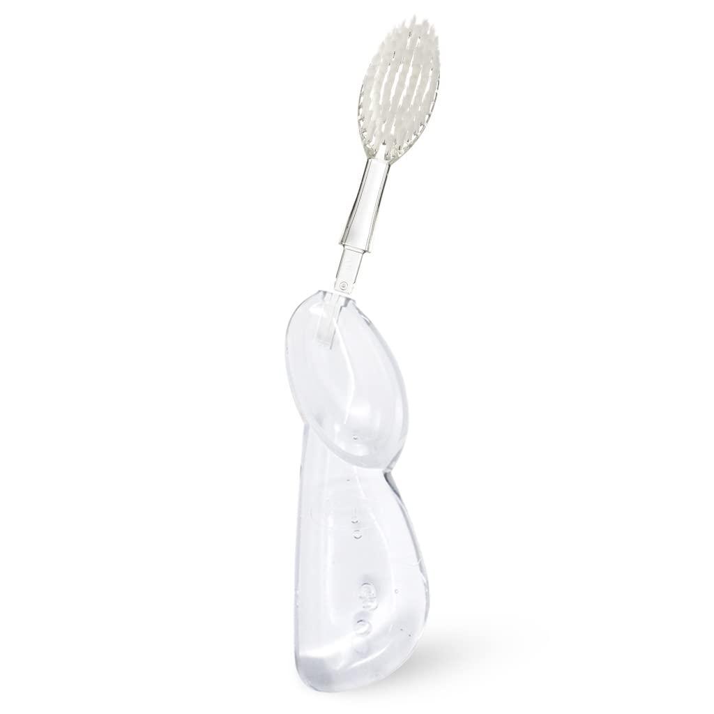 image:imageRADIUS Big Brush with Replaceable Head BPA Free amp ADA Accepted Toothbrush Designed to Improve Gum Health amp Reduce Gum Issues Right Hand Assorted Pack of 6GoldMarbleIce