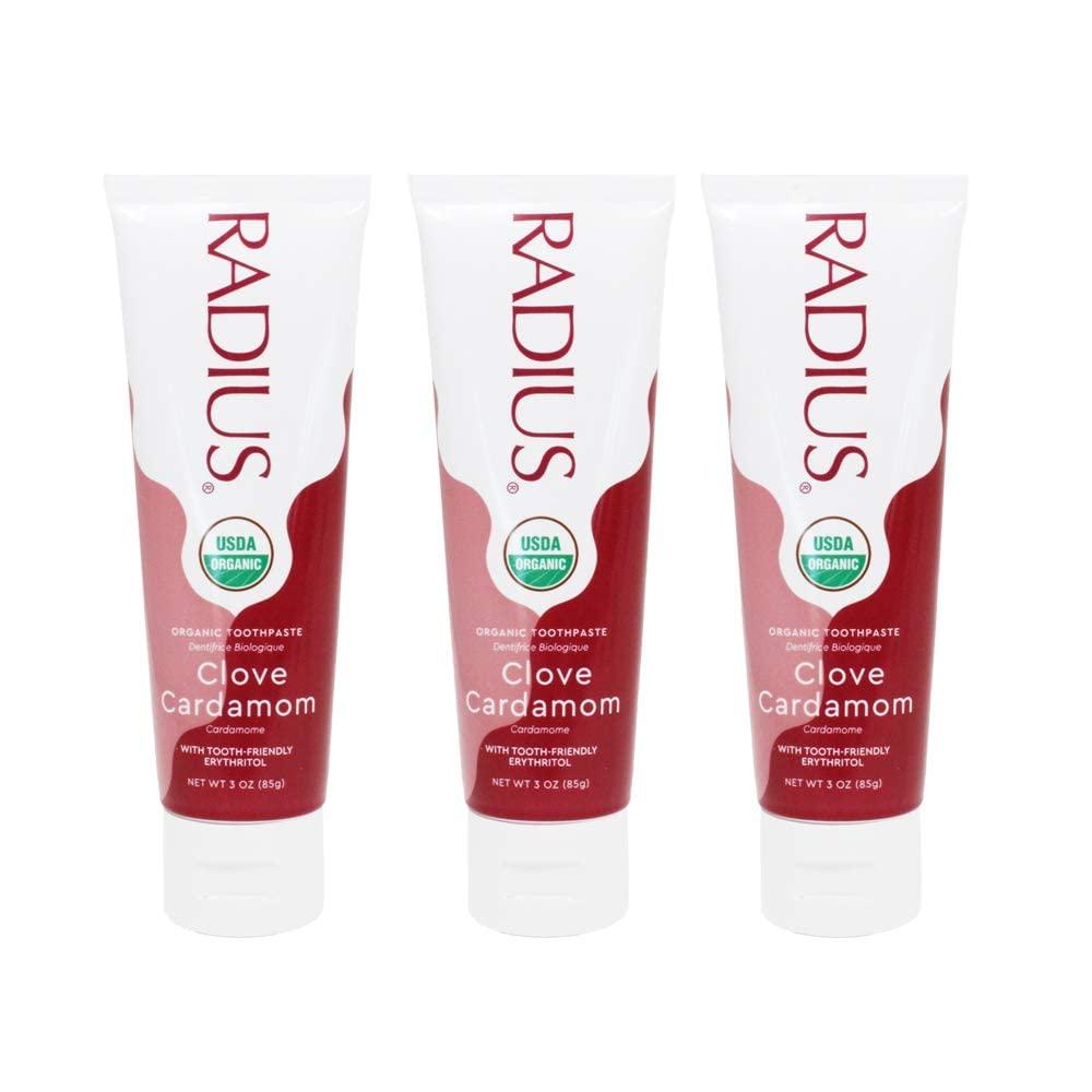 image:imageToothpaste USDA Organic Mint Aloe Neem 3 oz pack of 3Clove Cardamom