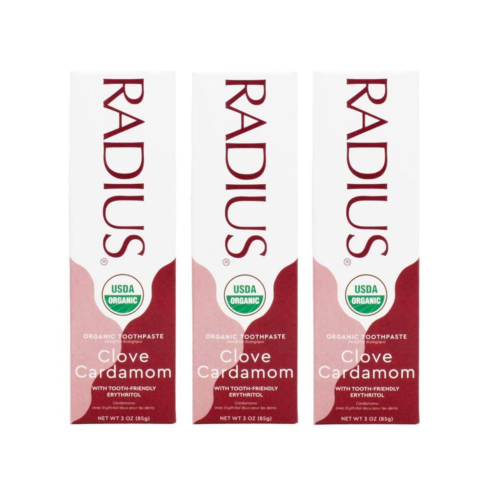 image:imageToothpaste USDA Organic Mint Aloe Neem 3 oz pack of 3Clove Cardamom