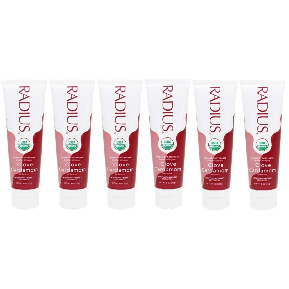 image:imageToothpaste USDA Organic Mint Aloe Neem 3 oz pack of 3Clove Cardamom