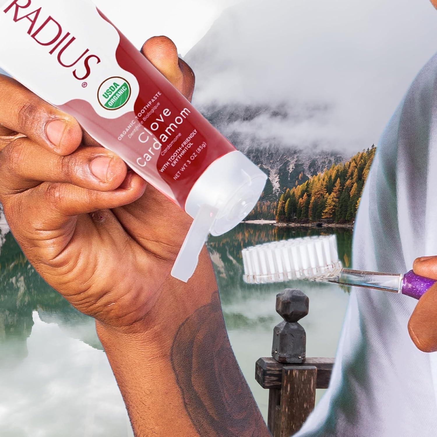 image:imageToothpaste USDA Organic Mint Aloe Neem 3 oz pack of 3Clove Cardamom