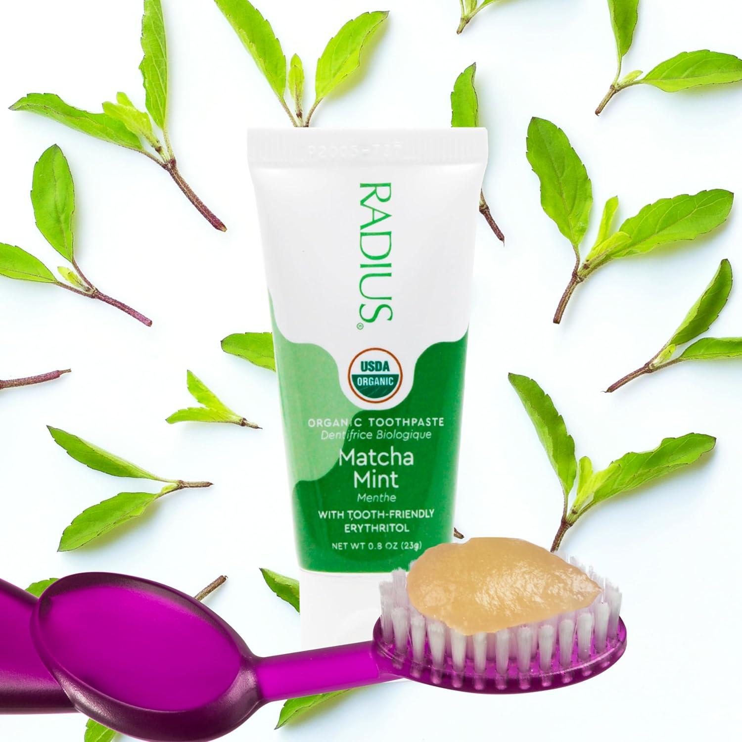 image:imageToothpaste USDA Organic Mint Aloe Neem 3 oz pack of 3Matcha Mint