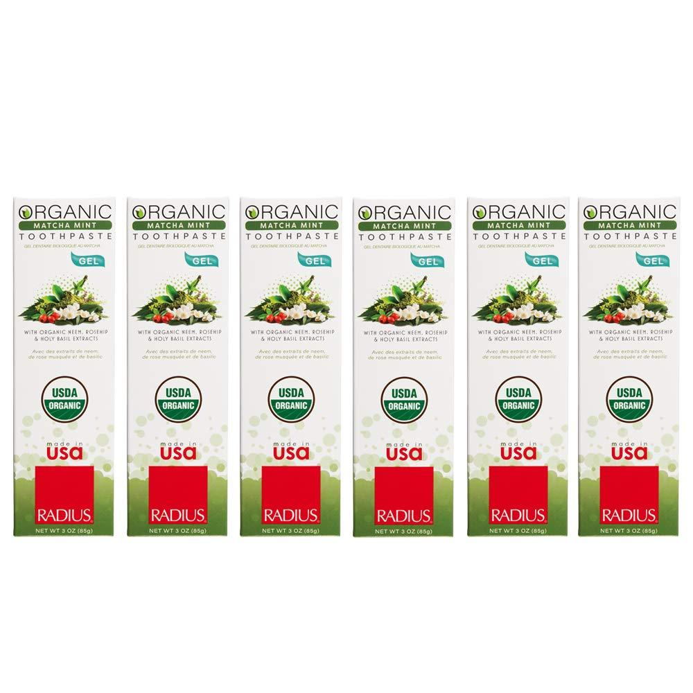 image:imageToothpaste USDA Organic Mint Aloe Neem 3 oz pack of 3Matcha Mint