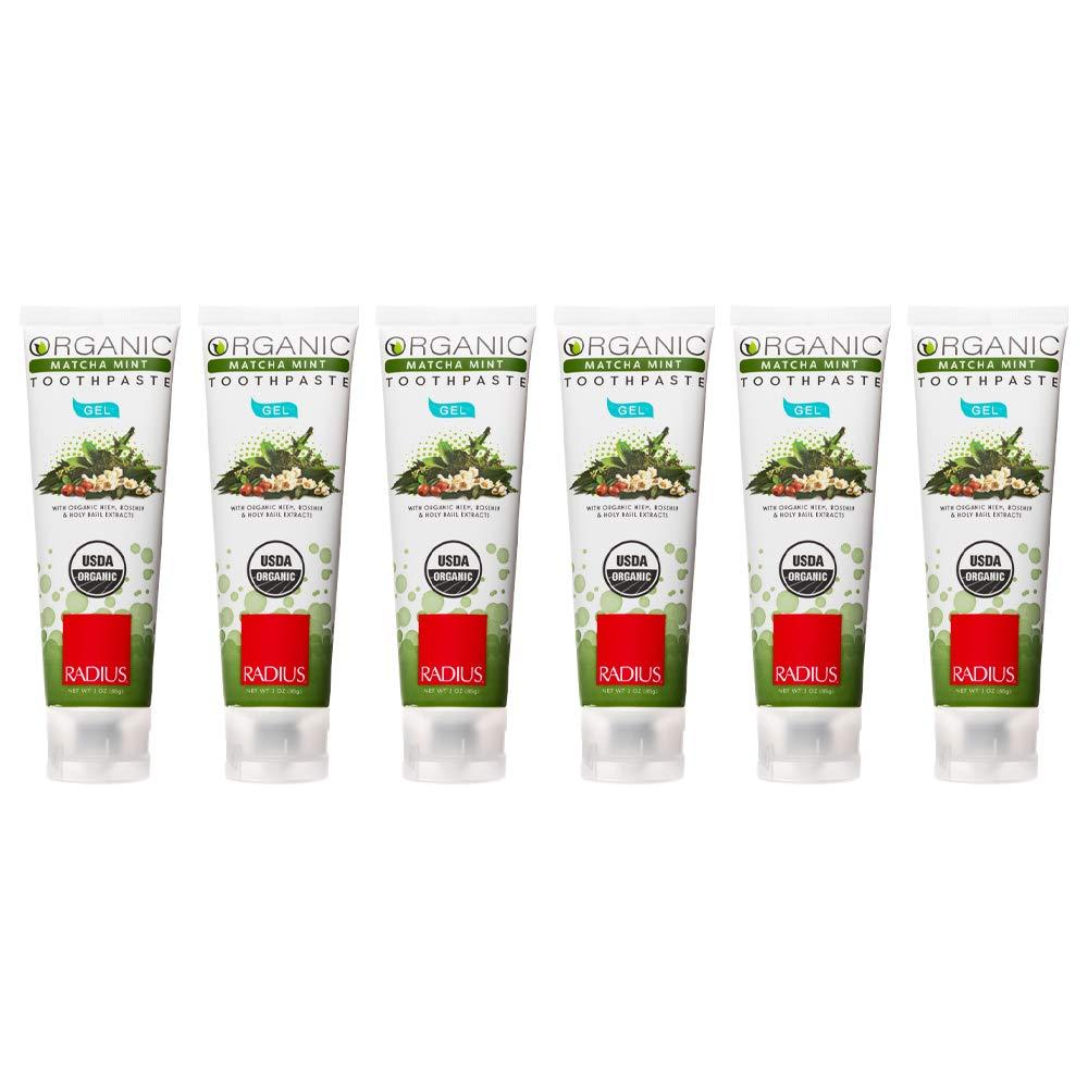 image:imageToothpaste USDA Organic Mint Aloe Neem 3 oz pack of 3Matcha Mint