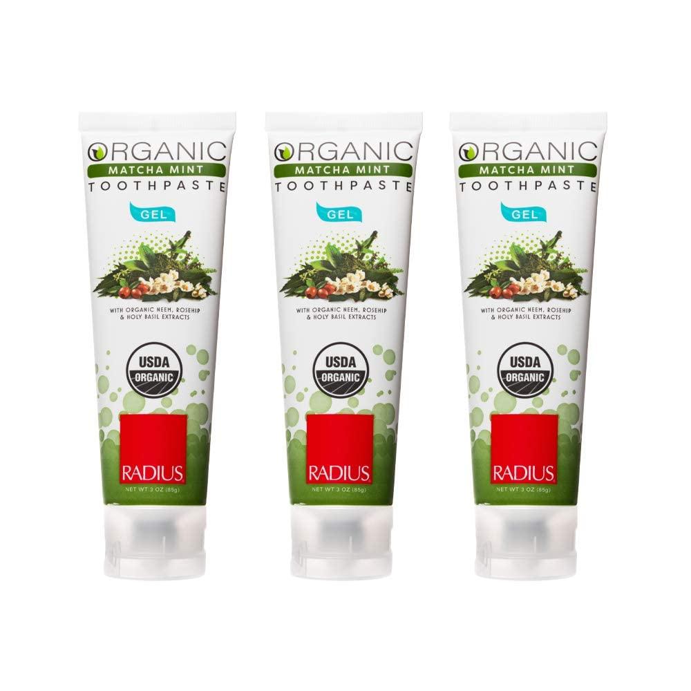 image:imageToothpaste USDA Organic Mint Aloe Neem 3 oz pack of 3Matcha Mint