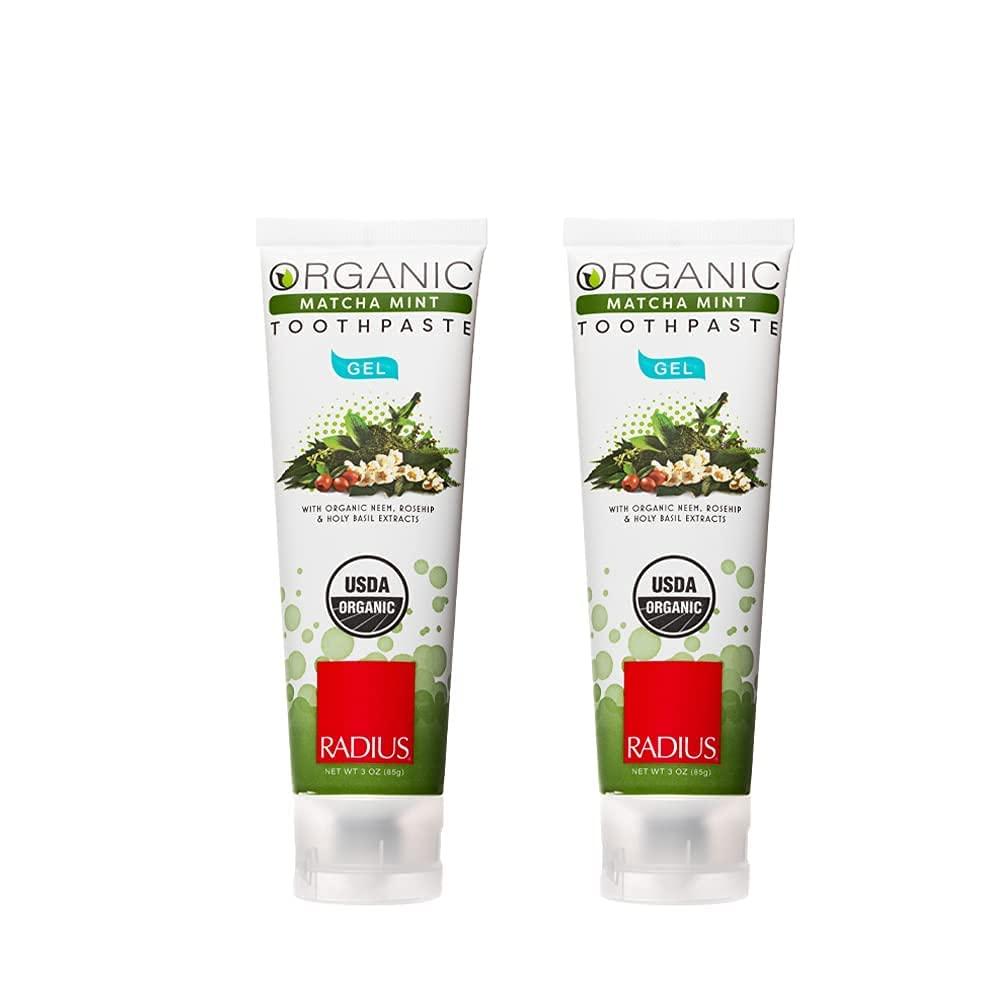 image:imageToothpaste USDA Organic Mint Aloe Neem 3 oz pack of 3Matcha Mint
