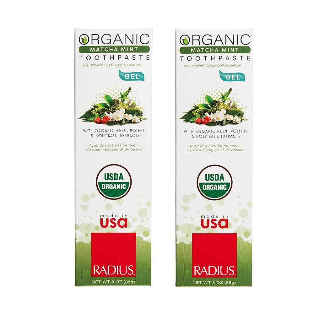 image:imageToothpaste USDA Organic Mint Aloe Neem 3 oz pack of 3Matcha Mint