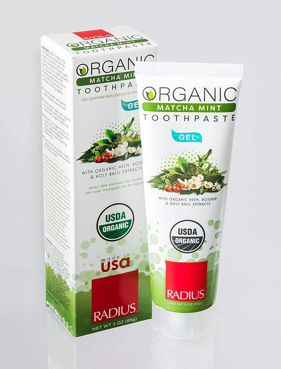 image:imageToothpaste USDA Organic Mint Aloe Neem 3 oz pack of 3Matcha Mint