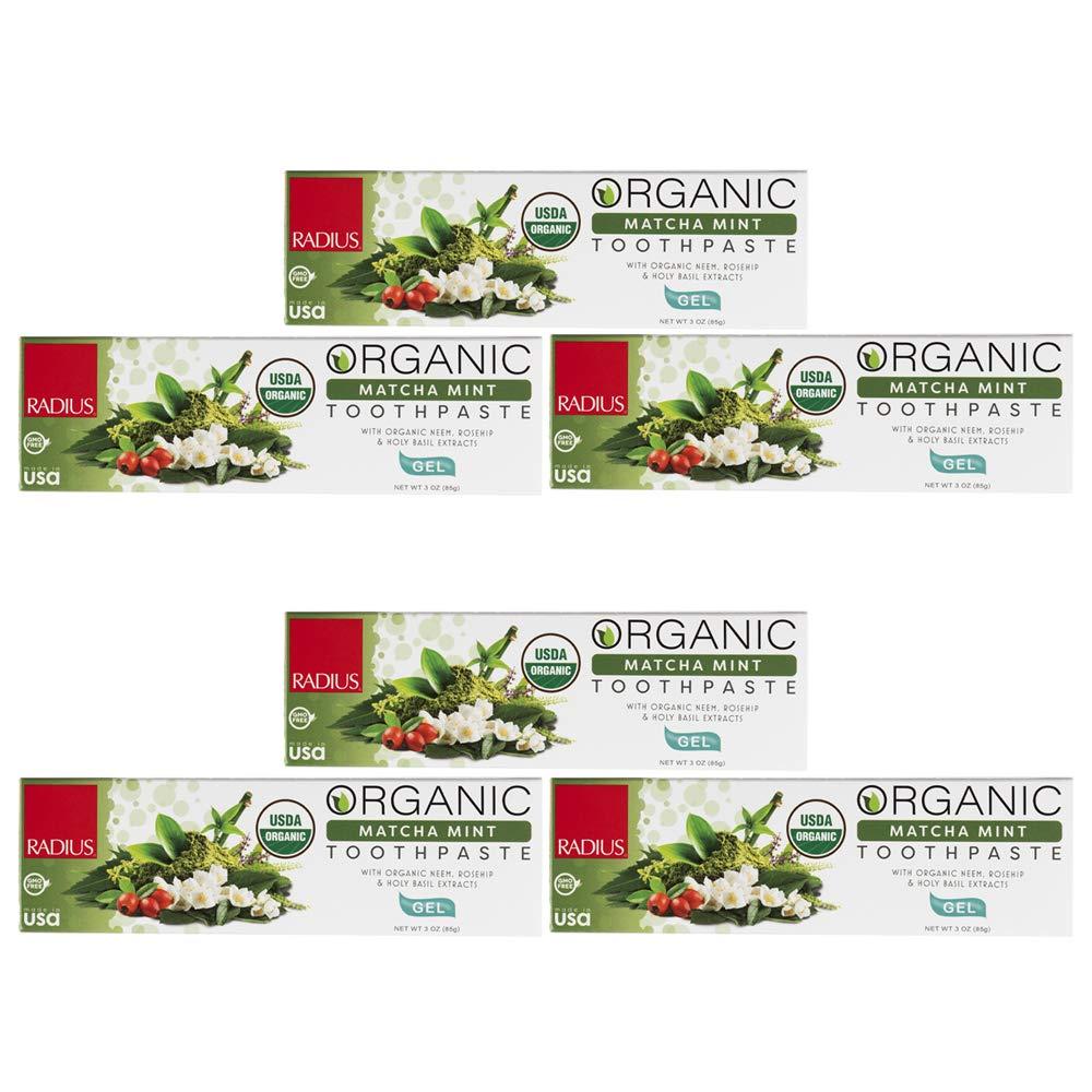 image:imageToothpaste USDA Organic Mint Aloe Neem 3 oz pack of 3Matcha Mint