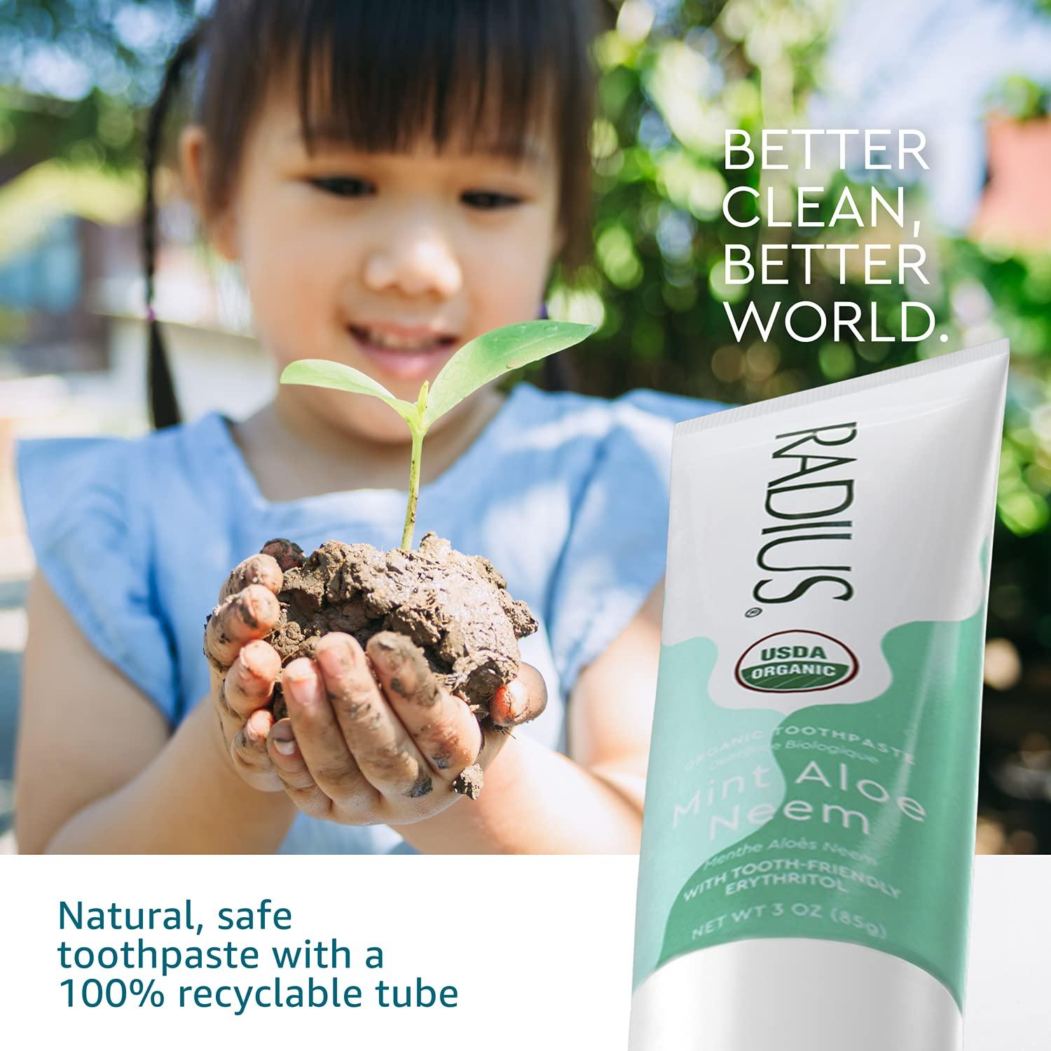 image:imageToothpaste USDA Organic Mint Aloe Neem 3 oz pack of 3Mint Aloe Neem