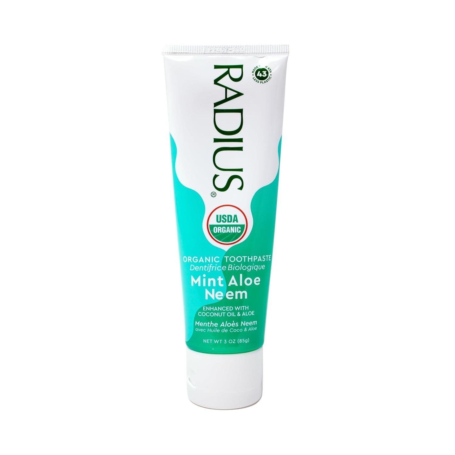 image:imageToothpaste USDA Organic Mint Aloe Neem 3 oz pack of 3Mint Aloe Neem