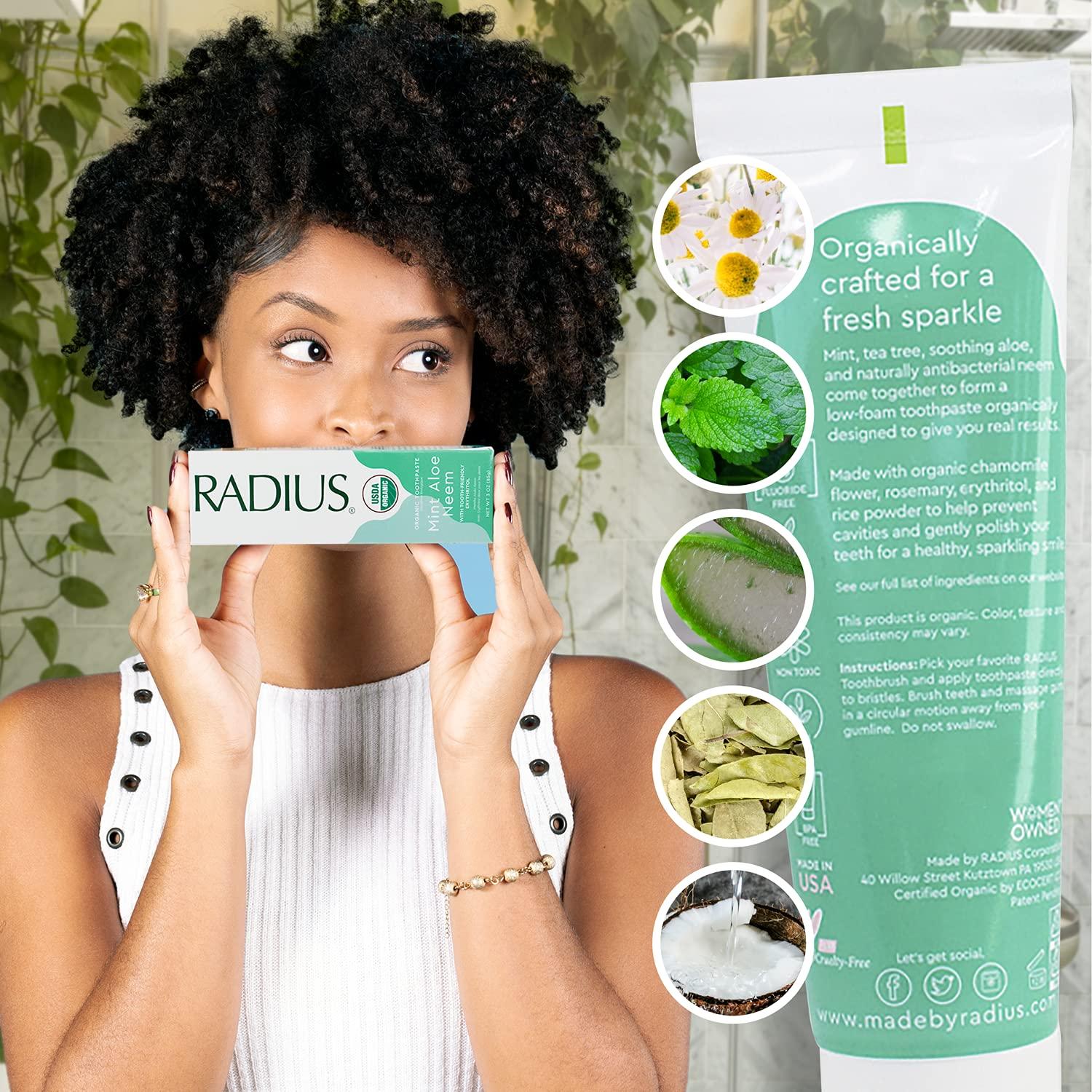 image:imageToothpaste USDA Organic Mint Aloe Neem 3 oz pack of 3Mint Aloe Neem