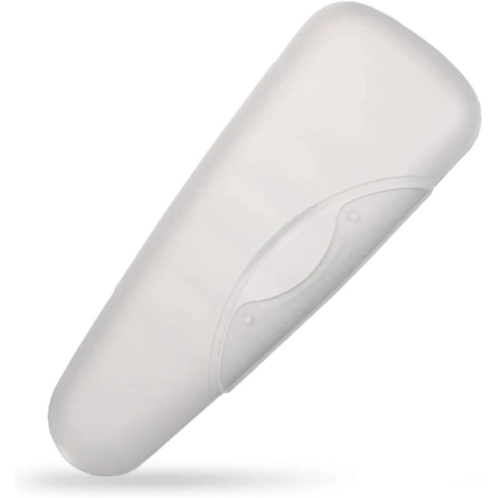 image:imageRADIUS Razor Travel Case BPAFree Recycled Plastic Portable for Bathroom School Home Camping MintTranslucent