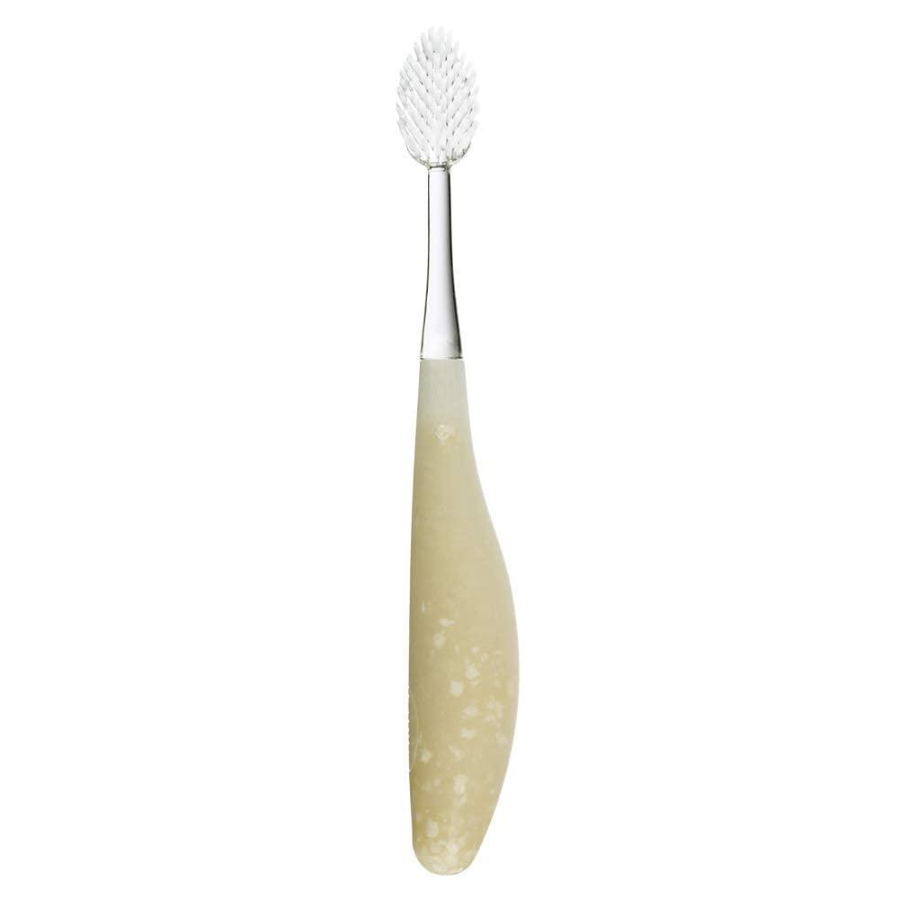 image:imageRADIUS Toothbrush Source Floss Brush BPA Free amp ADA Accepted Improve Gum Health amp Reduce Gum Issues Soft Money Pack of 1Cornstarch