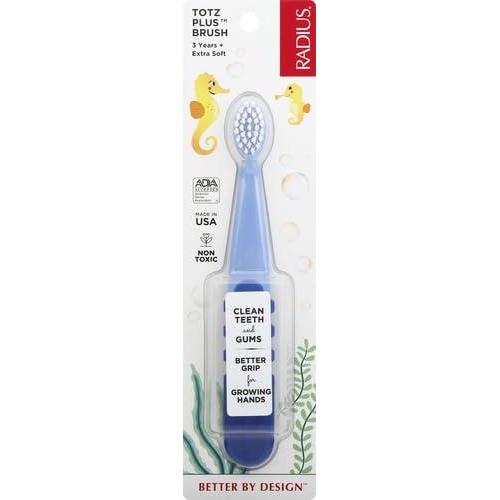 image:imageRadius Toothbrush Totz Plus Extra Soft 1 Count