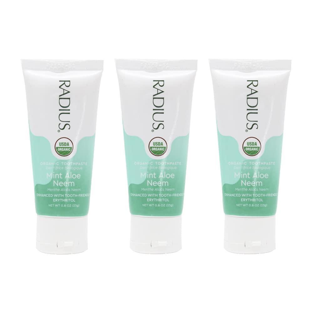 image:imageToothpaste USDA Organic Mint Aloe Neem 3 oz pack of 3Mint Aloe Neem