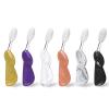 RADIUS Big Brush with Replaceable Head BPA Free & ADA Accepted Toothbrush Designed to Improve Gum Health & Reduce Gum Issues – Right Hand – Assorted – Pack of 6(Gold  Marble  Ice  Purple  Seashell  Midnight)