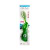 RADIUS Big Brush with Replaceable Head BPA Free & ADA Accepted Toothbrush Designed to Improve Gum Health & Reduce Gum Issues – Right Hand – Assorted – Pack of 6(Lime/Natural)