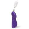 RADIUS Big Brush with Replaceable Head BPA Free & ADA Accepted Toothbrush Designed to Improve Gum Health & Reduce Gum Issues – Right Hand – Assorted – Pack of 6(Purple)