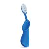 RADIUS Big Brush with Replaceable Head BPA Free & ADA Accepted Toothbrush Designed to Improve Gum Health & Reduce Gum Issues – Right Hand – Assorted – Pack of 6(Mediterranean Blue/Blue)