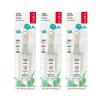 RADIUS Children’s Toothbrush Pure Brush Ultra Soft BPA Free ADA Accepted Designed for Delicate Teeth for Kids 6 Months and Up – Clear – Pack of 1(3 Count (Pack of 1))