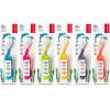 RADIUS Kidz Toothbrush Children’s Right Hand BPA Free ADA Accepted Designed to Clean Teeth & Gums for Children 6 Years & Up – Pink Purple Green – Pack of 3(Assorted (Pink  Orange  Yellow  Purple  Green  Blue))