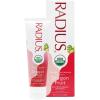 RADIUS Toddler Toothbrush and Toothpaste Bundle for Kids, 2 Pack Totz Extra Soft Brush in Blue and Green Sparkle and 1 Count Dragon Fruit Toothpaste, for Children 18 Months and Up