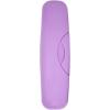 RADIUS Toothbrush Original Big Brush, BPA Free ADA Accepted – Left Hand – White Brush with White Case(Lavender)