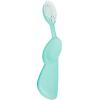 RADIUS Toothbrush Original Big Brush, BPA Free ADA Accepted – Left Hand – White Brush with White Case(Mint)