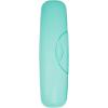 RADIUS Toothbrush Original Big Brush, BPA Free ADA Accepted – Left Hand – White Brush with White Case(Mint)