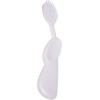 RADIUS Toothbrush Original Big Brush, BPA Free ADA Accepted – Left Hand – White Brush with White Case(White)