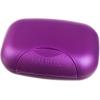 RADIUS Toothbrush Portable Travel Case Kit Standard Toothbrush Soap Razor Case Storage Box for Travel BPA Free 3 Count – Caviar Pearl(Amethyst Purple)