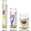 RADIUS Toothbrush Portable Travel Case Kit Standard Toothbrush Soap Razor Case Storage Box for Travel BPA Free 3 Count – Caviar Pearl(Opaque White)