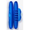 RADIUS Toothbrush Portable Travel Case Kit Standard Toothbrush Soap Razor Case Storage Box for Travel BPA Free 3 Count – Caviar Pearl(Sapphire Blue)