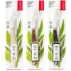 RADIUS Toothbrush Source Floss Brush BPA Free & ADA Accepted Improve Gum Health & Reduce Gum Issues – Medium – Cornstarch/Hemp/Money – Pack of 3