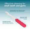 RADIUS Totz Plus Brush Kids Toothbrush Silky Soft BPA Free ADA Accepted Designed for Delicate Teeth & Gums for Children 3 Years & Up – WhiteBlue – Pack of 1(Mint/Cool Grey)