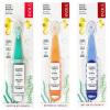 RADIUS Totz Plus Brush Kids Toothbrush Silky Soft BPA Free ADA Accepted Designed for Delicate Teeth & Gums for Children 3 Years & Up – WhiteBlue – Pack of 1(Mintgray/ Peachorange/ Blueblue)
