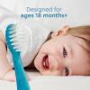 RADIUS Totz Toothbrush Extra Soft Brush BPA Free & ADA Accepted Designed for Delicate Teeth & Gums for Children 18 Months & Up – Blue Sparkle – Pack of 1(Blue)