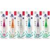 RADIUS Totz Toothbrush Extra Soft Brush BPA Free & ADA Accepted Designed for Delicate Teeth & Gums for Children 18 Months & Up – Magenta Sparkle – Pack of 1(Assorted (Blue/ Pink/ Purple/Green/Yellow/Coral))